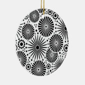 Mooie retro zwart-wit Ornament (Rechts)