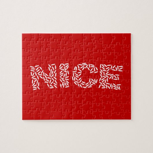 Mooie rijst legpuzzel (Horizontaal)