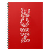 Mooie rijst notitieboek (Voorkant)