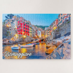 Mooie Riomaggiore, Italië Legpuzzel