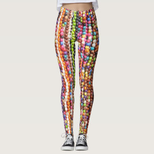 Mooie rode abstracte leggings