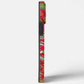Mooie rode en groene textuur kleur Abstracte kunst Case-Mate iPhone Case (Achterkant / Rechts)
