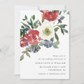 Mooie Rode Floral en Greenery Wedding (Voorkant)