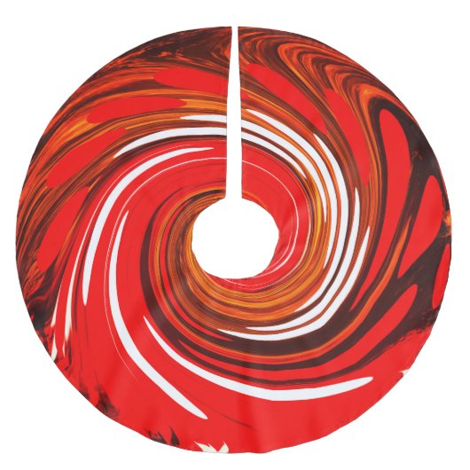 Mooie, rode kerstmis kerstboom rok (Voorkant)