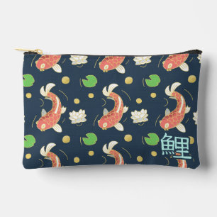 Mooie Rode Koi Met Kanji Etui