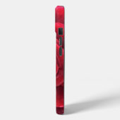 Mooie rode roos iPhone 15 taai hoesje (Achterkant / Links)