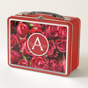 Mooie rode rozen lunchdoos