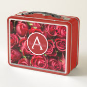 Mooie rode rozen lunchdoos (Achterkant)