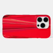 Mooie rode textuur kleur Abstracte kunst ontwerp Case-Mate iPhone Case (Achterkant (horizontaal))