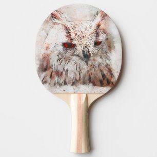 Mooie roestoornis tafeltennisbatje