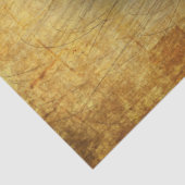 Mooie Rooster en Rustic Barn Chicken Coop Tissuepapier (Detail)