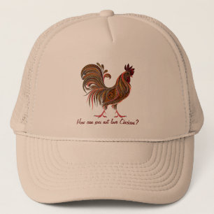Mooie Rooster leuk van kippen Quote Trucker Pet
