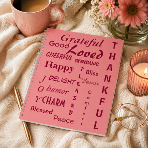 Mooie Roze Bevestigingen Notitieboek