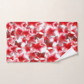 Mooie roze bloesems badkamer handdoek set (Handdoek)