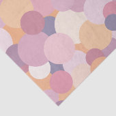 Mooie roze cirkels tissuepapier (Detail)