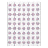 Mooie roze en blauwe caleidoscoop kerst tafelkleed (Voorkant)