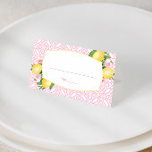 Mooie Roze En Witte Citroenen Baby Shower Voor Mei