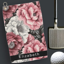 Mooie Roze en Witte Pioen Personalized
