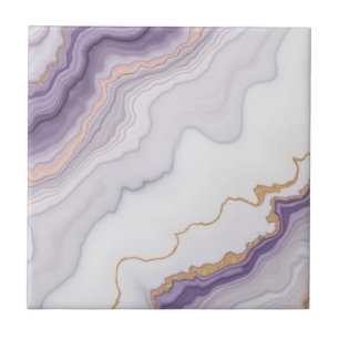 Mooie roze gouden paarse huis tegels tegeltje