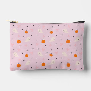 Mooie Roze Halloween Geest Patroon Ritssluiting Za Etui