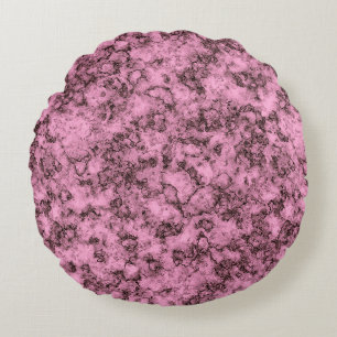 Mooie roze heldere marmeren donkere aderen rond kussen