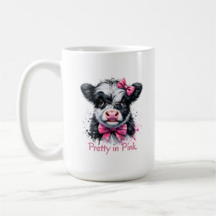 Mooie Roze Koe Koffiemok