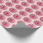 Mooie Roze Madeliefjes Bloem Speld Lente Zomer Tui Cadeaupapier (Hoek)