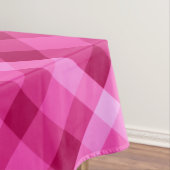 Mooie roze magenta pllaid kleine tafelkleed (Voorbeeld)