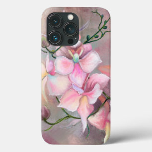 Mooie Roze Orchidee Bloemen iPhone Case