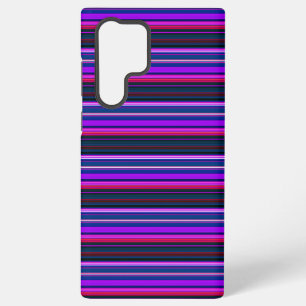 Mooie roze paarse strepen samsung galaxy hoesje