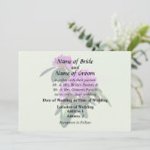 Mooie Roze Rhododendrons Trouwbenodigdheden Kaart (Staand voorkant)