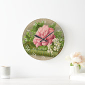 Mooie  roze roze roze cijfers afdrukken Romeinse c Grote Klok (Huis)