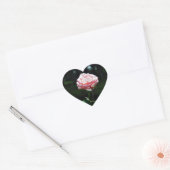 Mooie Roze Roze Roze Hart Sticker (Envelop)