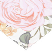 Mooie roze roze roze roze roze roze roodbruine loo korte tafelloper (Hoek)