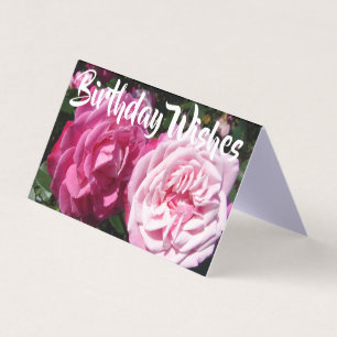 Mooie roze roze rozenliefde feestdag Kaart