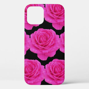 Mooie roze rozen iPhone 12 hoesje