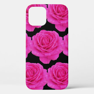 Mooie roze rozen iPhone 12 hoesje