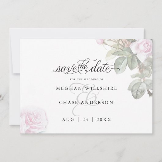 Mooie roze rozen rozen BarefootBride™ (Voorkant)