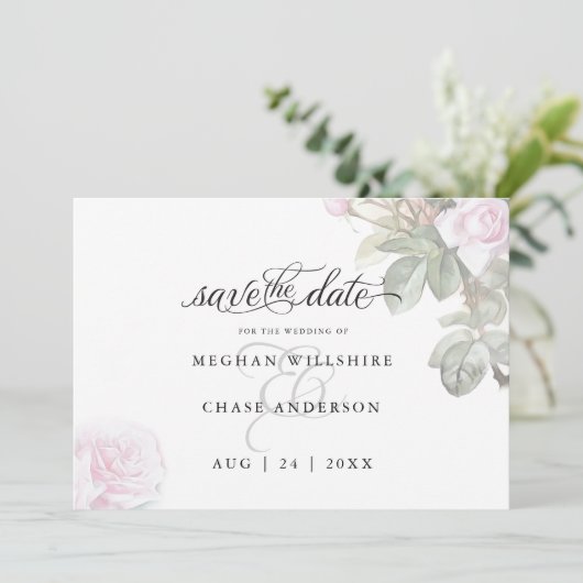 Mooie roze rozen rozen BarefootBride™ (Staand voorkant)