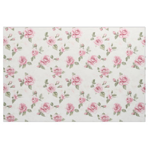 Mooie Roze Rozen Stof