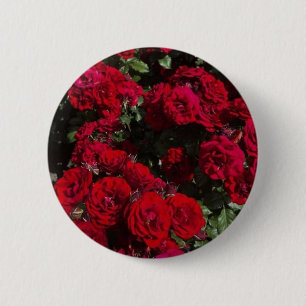 Mooie roze tulp speld ronde button 5,7 cm