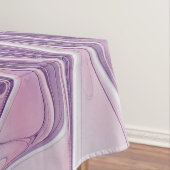 Mooie roze ventilator moderne Abstracte fractale k Tafelkleed (Voorbeeld)