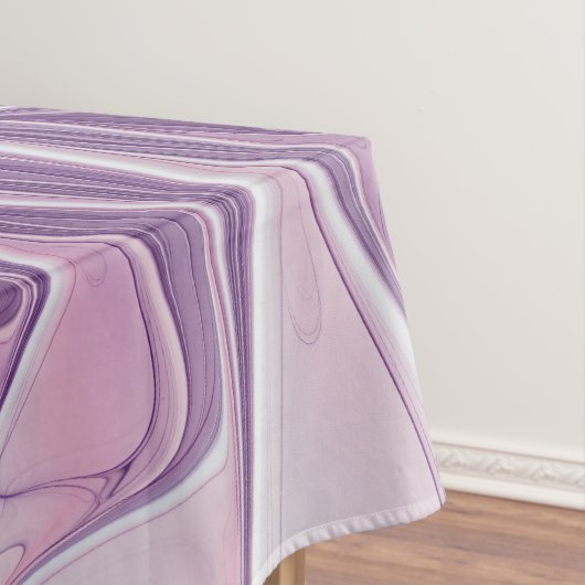 Mooie roze ventilator moderne Abstracte fractale k Tafelkleed (Voorbeeld)