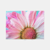 Mooie roze ventilator Sluiten Foto Fleece Deken (Voorkant (Horizontaal))