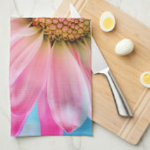 Mooie roze ventilator Sluiten Foto Theedoek (Quarter Fold)