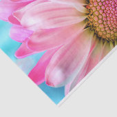 Mooie roze ventilator Sluiten Foto Tissuepapier (Detail)