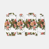 Mooie Roze Vintage Rozen Botanisch Bedankdoosjes (Uitgevouwen)