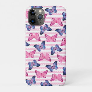 Mooie Roze Vlinders iPhone 11 Pro Hoesje