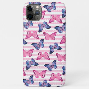 Mooie Roze Vlinders iPhone 11 Pro Max Hoesje