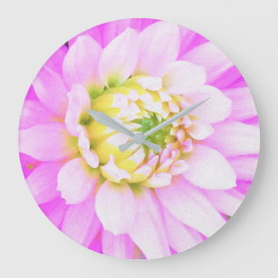 Mooie Roze, Witte en Gele Cactus Dahlia Macro Grote Klok